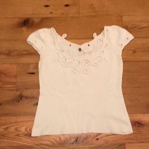 Anthropologie Moth sz M ivory sweater